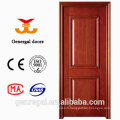 CE / ISO9001 nouvelle conception peinture intérieure couleurs portes en bois
